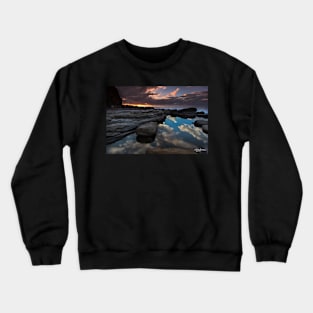 Cloudy Rockpool Crewneck Sweatshirt